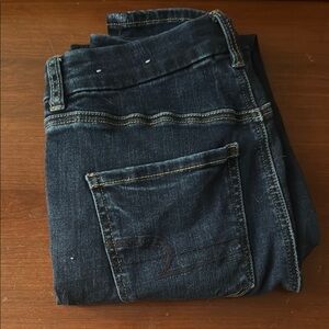 Dark Blue Denim Jeans